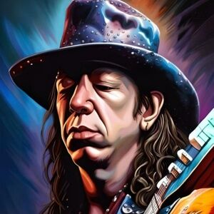 Stevie Ray - 13” x 19" Fine Art Print - only 6 signed and numbered made
